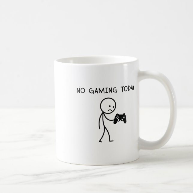 Caneca De Café No Gaming Today  (Direita)