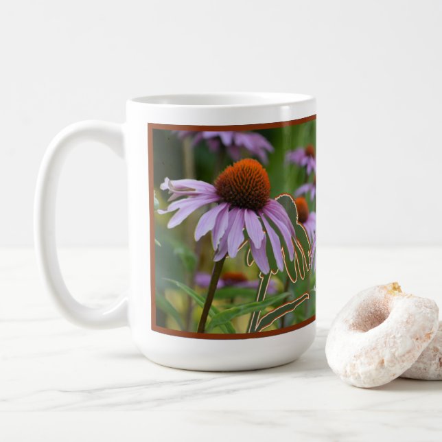 Caneca De Café No jardim Mug (Com Donut)