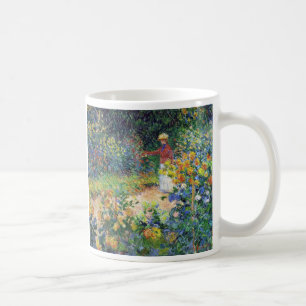 Caneca De Café No jardim por Claude Monet
