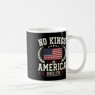 Caneca De Café No Kings In America 1776 Save Democracy Estados Un