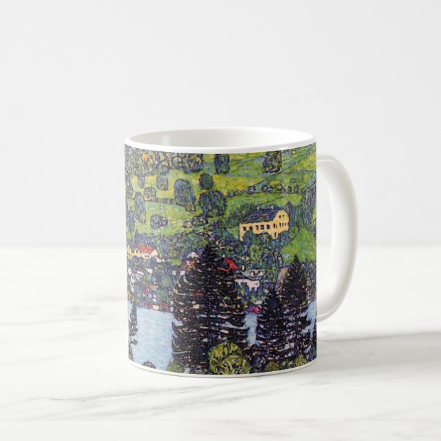 Caneca De Café No Lago Atter, Gustav Klimt (Frente Esquerda)