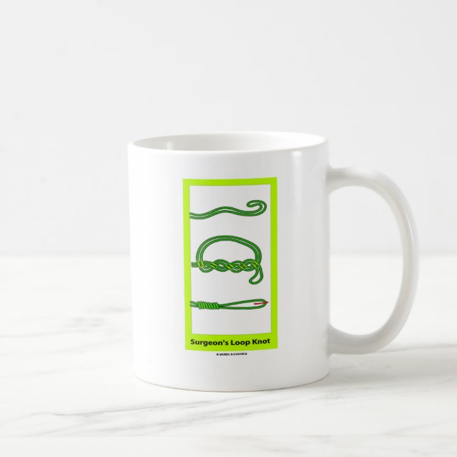 Caneca De Café Nó Loop do Cirurgião (Direita)