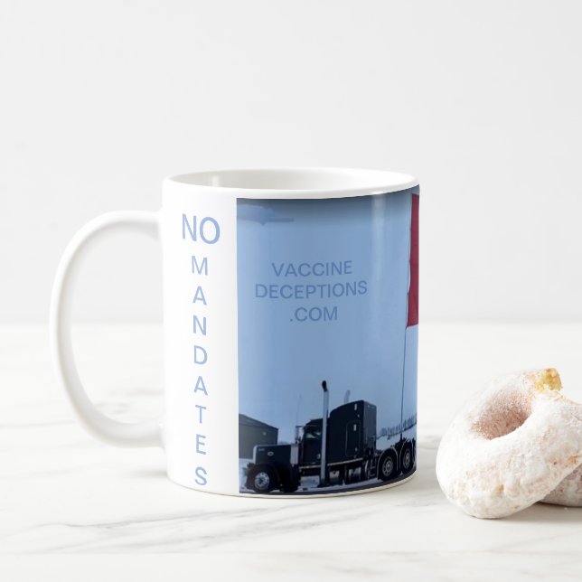 CANECA DE CAFÉ NO MANDATES (Com Donut)