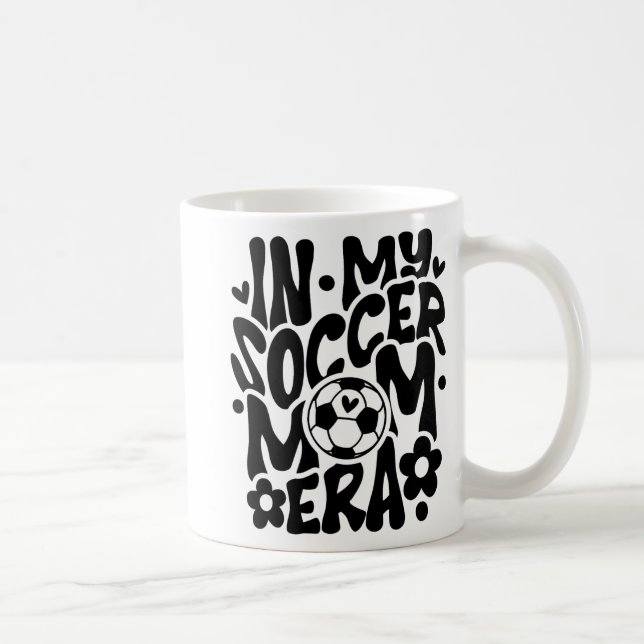 Caneca De Café No Meu Futebol, Mãe Era Um Dia de as mães Engraçad (Direita)
