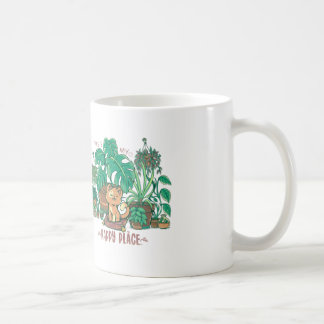 Caneca De Café No meu lugar feliz