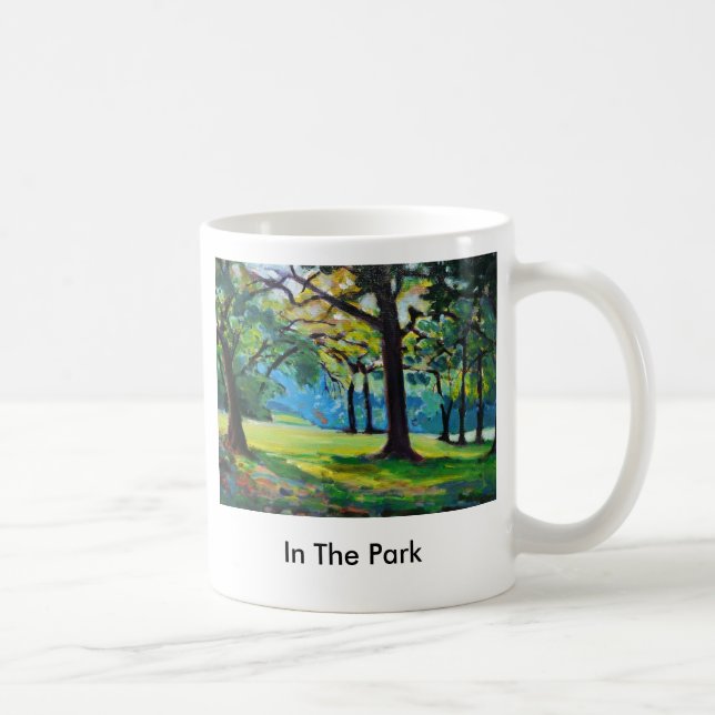 Caneca De Café No parque (Direita)