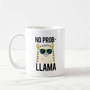 Caneca De Café No-Prob-Llama Funny Legal Llama Pun