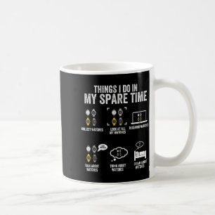 Caneca De Café No Tempo Livre Relógio Horologista