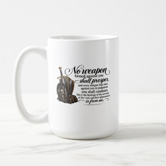 Caneca De Café No weapon (Esquerda)