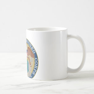 Caneca De Café NOAA — selo do Corps