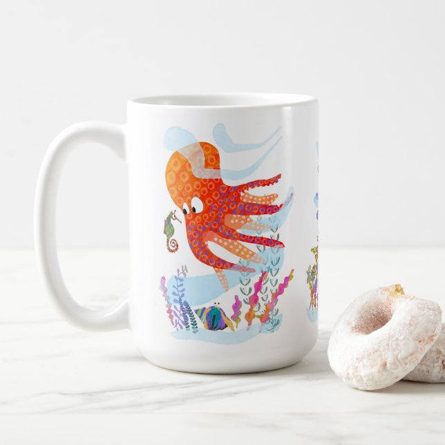Caneca De Café Noah e Amigos Mug (Com Donut)