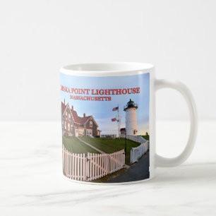 Caneca De Café Nobska Point Lighthouse, Massachusetts Mug