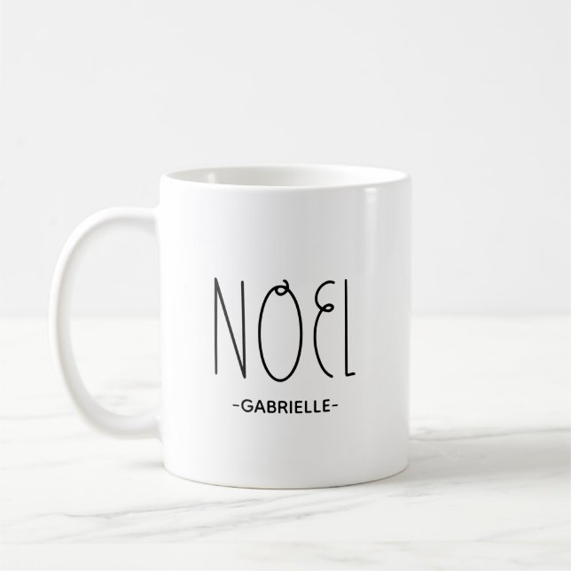 caneca de café noel (Esquerda)