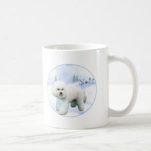 Caneca De Café Noel Bichon Frise