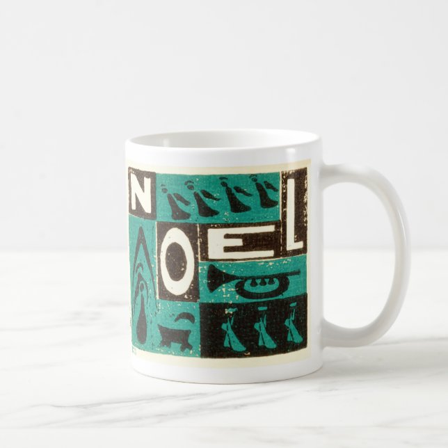 Caneca De Café Noel Green (Direita)
