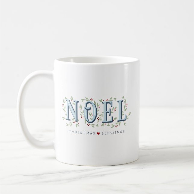 Caneca De Café Noel Personalizado Natal (Esquerda)
