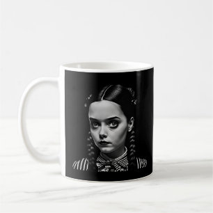 Caneca De Café Noir do filme gótico - Assassino de Cabeças Psicót