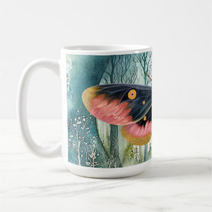 Caneca De Café Noite da Floresta Rosa