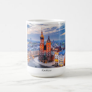 Caneca De Café Noite de Cracóvia em Polônia