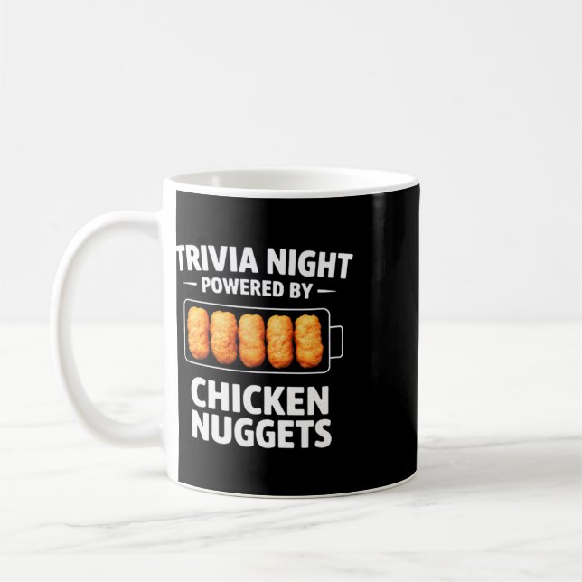 Caneca De Café Noite de Curiosidades com o Poder dos Nuggets de F (Esquerda)