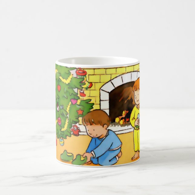 Caneca De Café Noite de Natal (Centro)
