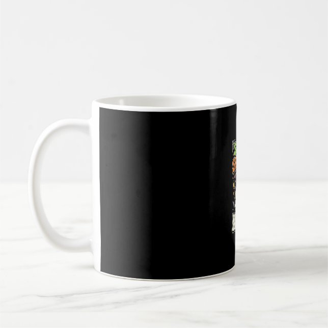 Caneca De Café Noite de Terror de Doces de Halloween (Esquerda)