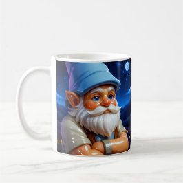Caneca De Café Noite do Gnome Sábio