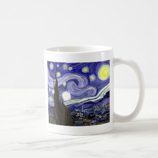 Caneca De Café Noite estrelado