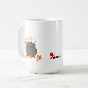 Caneca De Café Noite Maravilhosa – Magia do Caldeirão de Café