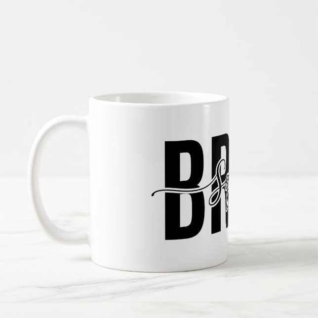 Caneca De Café Noiva Chic Esquadrão Despedida (Esquerda)