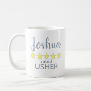 Caneca De Café Noiva & Cortejo 5 Estrelas Usher