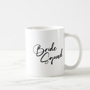 Caneca De Café Noiva Dama de Honra Equipe de Noiva Despedida de S