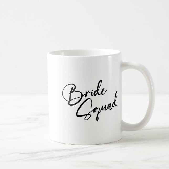 Caneca De Café Noiva Dama de Honra Equipe de Noiva Despedida de S (Direita)