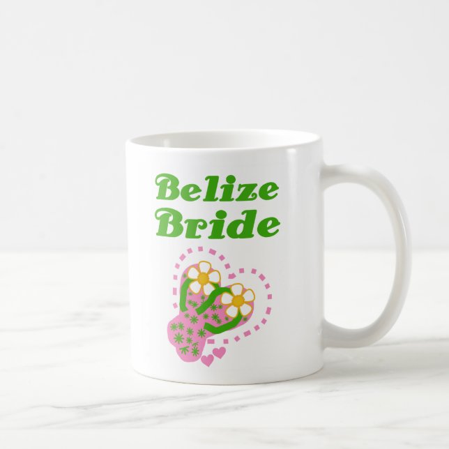 Caneca De Café Noiva de Belize (Direita)