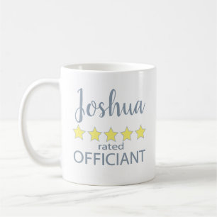Caneca De Café Noiva e Casamento 5 Estrelas Oficiante