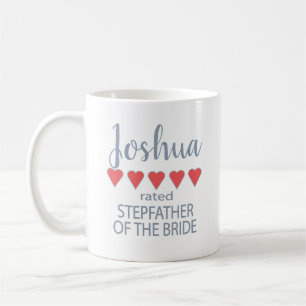 Caneca De Café Noiva e Cortejo de Casamento 5 Passo-Pai da Noiva 