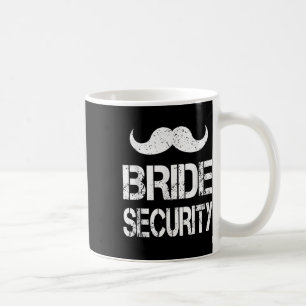 Caneca De Café Noiva Engraçada Segurança Crianças Festa de Casame