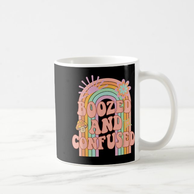Caneca De Café Noiva Equipe Arco-Íris Groovy Embriagada E Confusa (Direita)
