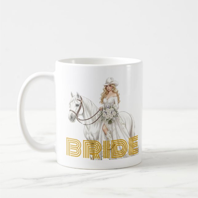 Caneca De Café noiva vaqueira (Esquerda)