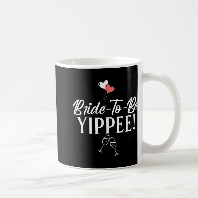 Caneca De Café Noiva Yippie Bride  (Direita)