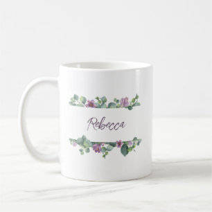Caneca De Café Noivas Personalizadas De Eucalipto Para Damas De H