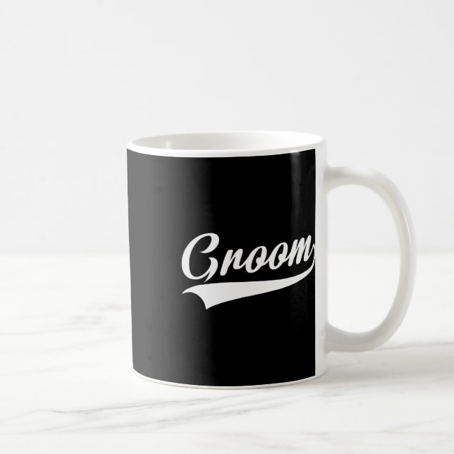 Caneca De Café Noivo - Despedida de Solteiro - Casamento 1  (Direita)