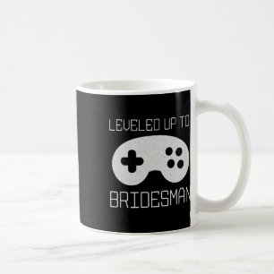 Caneca De Café Noivo Gamer Subiu de Nível Realização Meme