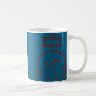 Caneca De Café Noivo noivo engraçado do casamento do gato meow 