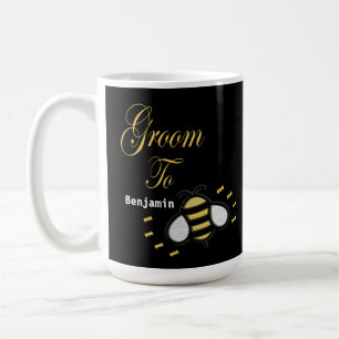 Caneca De Café Noivo Para Ser Festa de Despedida de Solteiro Pers