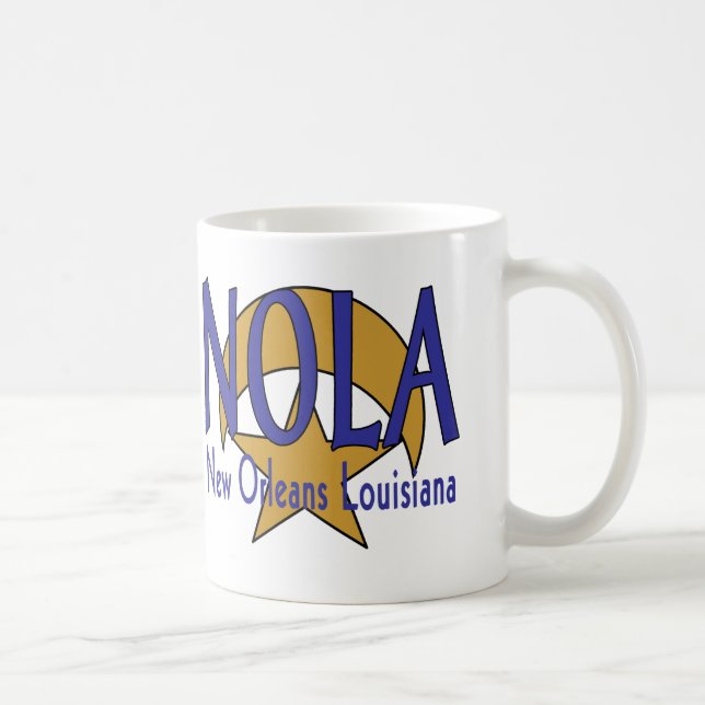 Caneca De Café NOLA Mug (Direita)