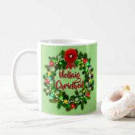 Caneca De Café Nollaig Chridheil - Natal Escocês