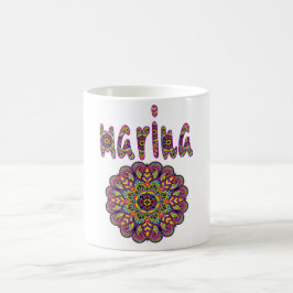 Caneca De Café Nombre Marina
