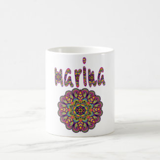 Caneca De Café Nombre Marina