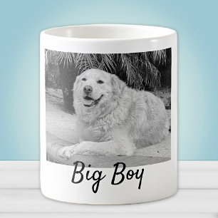 Caneca De Café Nome, Adicione Sua Foto Pet Fofinho para Todas as